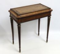 A 19thC. French Louis XVI style walnut jardiniere