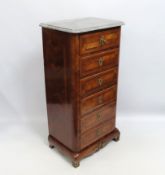 A good 19thC. French Empire style mahogany chest o