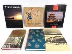 Five books relating to the Silk Road, China, inclu