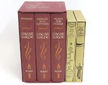 A Folio Society cased set of books by Oscar Wilde