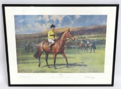 A limited edition framed print of the top rated, a