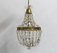 A decorative chandelier, 400mm drop