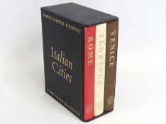 A Folio Society cased set of books titled Italian