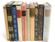 Ten books including Folio Society - 1958 Sherlock