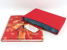A Folio Society edition of Charles Dickens A Chris