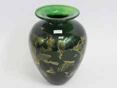 A Gozo art glass vase, 170mm tall