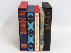 Five Folio Society books including The Barbarian I