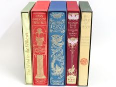 Five Folio Society books including Hans Andersen F