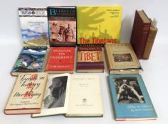 A selection of books relating to Tibet to include