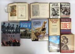 A selection of books relating to Tibet to include Where Three Empires Meet - E. F. Knight 1897 & You