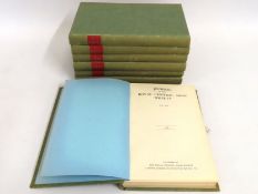 Six self published volumes of Journal of the Royal