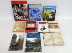 Books relating to Cornwall including Birds of the
