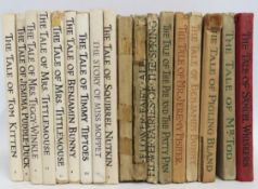 Fifteen Beatrix Potter books twinned with three Ci