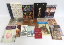 A selection of mixed art related books including C