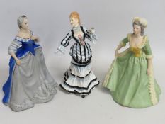 A Royal Doulton HN3473 La Loge porcelain figurine