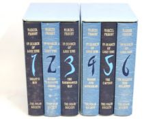 Two Folio Society cased sets by Marcel Proust, vol