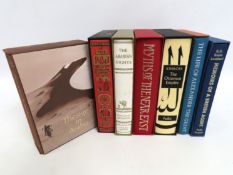 Six Folio Society books including Kinross - The Ot