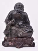 20TH CENTURY SOAPSTONE DEITY OF LONGEVITY CENSER