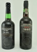 TWO BOTTLES OF VINTAGE PORTUGUESE COCKBURN'S PORT