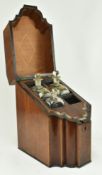 19TH CENTURY GEORGE III MAHOGANY DECANTER BOX