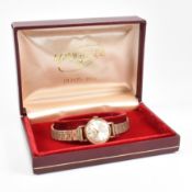 HALLMARKED 9CT GOLD LONGINES COCKTAIL WRIST WATCH