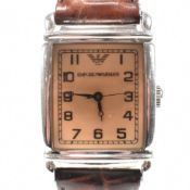 EMPORIO ARMANI CONTEMPORARY GENTLEMANS WRISTWATCH