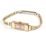 1940S ROLEX 9CT GOLD LADIES DRESS COCKTAIL WRISTWATCH