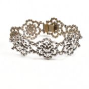 19TH CENTURY CUT STEEL BRACELET