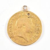 GEORGE III 1804 GOLD HALF GUINEA COIN
