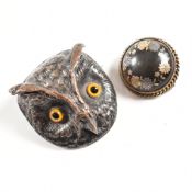 TWO 19TH CENTURY VICTORIAN BROOCH PINS