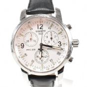 TISSOT STAINLESS STEEL GENTLEMANS PRC 200 WRIST WATCH