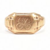 VICTORIAN HALLMARKED 9CT GOLD SIGNET RING