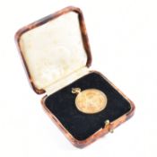 GWR CASED 9CT GOLD FIRST AID EFFICIENCY MEDAL 1940