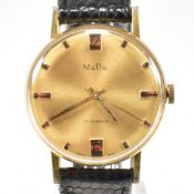 MUDU MID CENTURY GENTLEMANS 17 JEWELS WRISTWATCH
