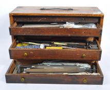 LARGE COLLECTION OF WOODWORKING TOOLS IN CASE