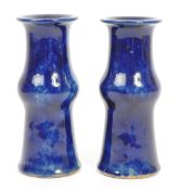 PAIR OF VINTAGE 20TH CENTURY ROYAL DOULTON MANTEL VASES