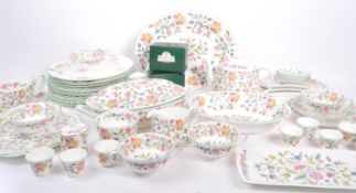 VINTAGE MINTON HADDON HALL CHINA DINNER & TEA SERVICE