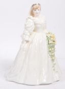LIMITED EDITION COALPORT PRINCESS DIANA BONE CHINA FIGURE