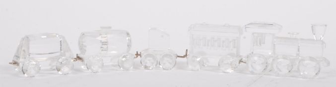 20TH CENTURY SWAROVSKI CRYSTAL TRAIN LOCOMOTIVE