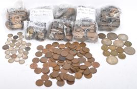 COLLECTION OF 19TH CENTURY & LATER UK AND FOREIGN COINS