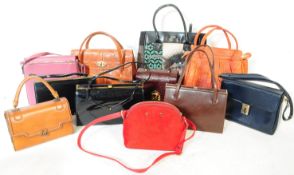 COLLECTION OF VINTAGE 20TH CENTURY HANDBAGS