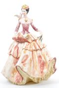 EARLY 20TH CENTURY CAPODIMONTE PORCELAIN FIGURINE