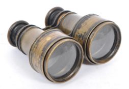 PAIR OF EARLY 20TH CENTURY FRENCH JUMELLE MARINE BINOCUALRS