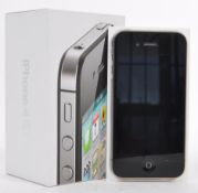 IPHONE 4S - UNUSED BOXED 2012 iPHONE 4S IN BLACK