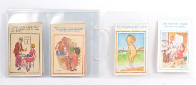 EARLY TO MID 20TH CENT SAUCY SEASIDE DONALD MCGILL POST CARDS