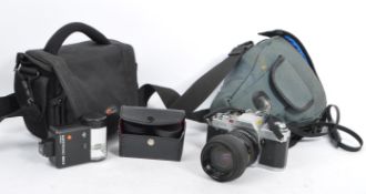 VINTAGE 20TH CENTURY CANON AV-1 FILM CAMERA & ADDITIONS