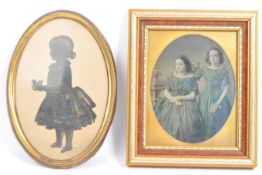 19TH CENTURY VICTORIAN SILHOUETTE DRAWING