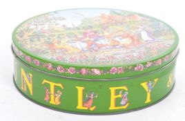 HUNTLEY & PALMERS RISQUE GARDEN PARTY BISCUIT TIN