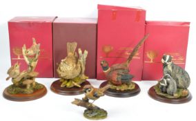 COLLECTION OF THISTLE GREEN FIGURES