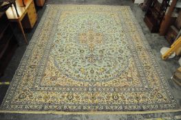SIGNED CENTRAL PERSIAN KASHAN CARPET